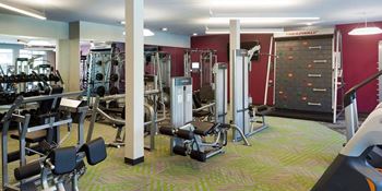 View of fitness room